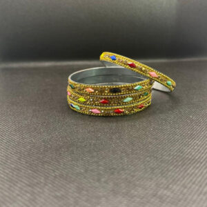 Prism Gold Bangle