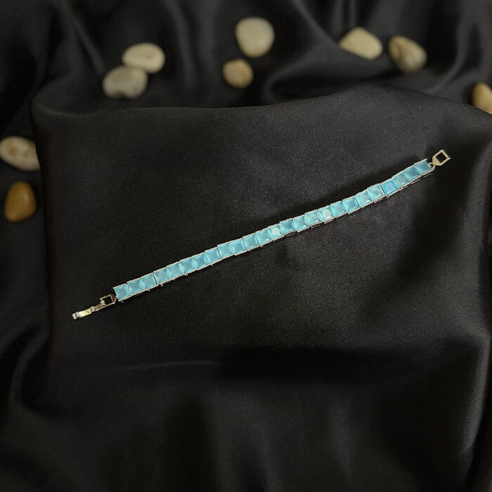 Turquoise Tile Bracelet
